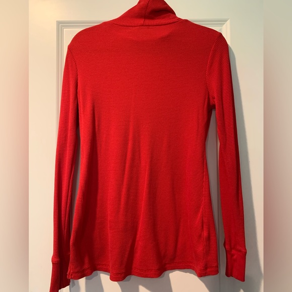 Eddie Bauer Women's Myriad Thermal Tulip-Hem Mock Size Small - Picture 4 of 4